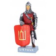 Spalvota skulptūra Lietuvos karys